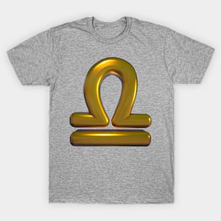 3D Libra Glyph T-Shirt